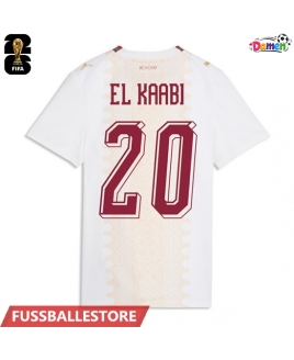 Günstige Marokko Ayoub El Kaabi #20 Auswärtstrikot Damen WM 2026 Kurzarm